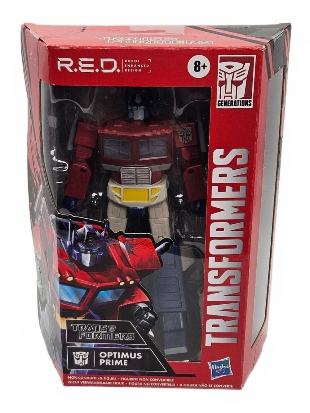 Hasbro Transformers R.E.D. Optimus Prime Action Figure